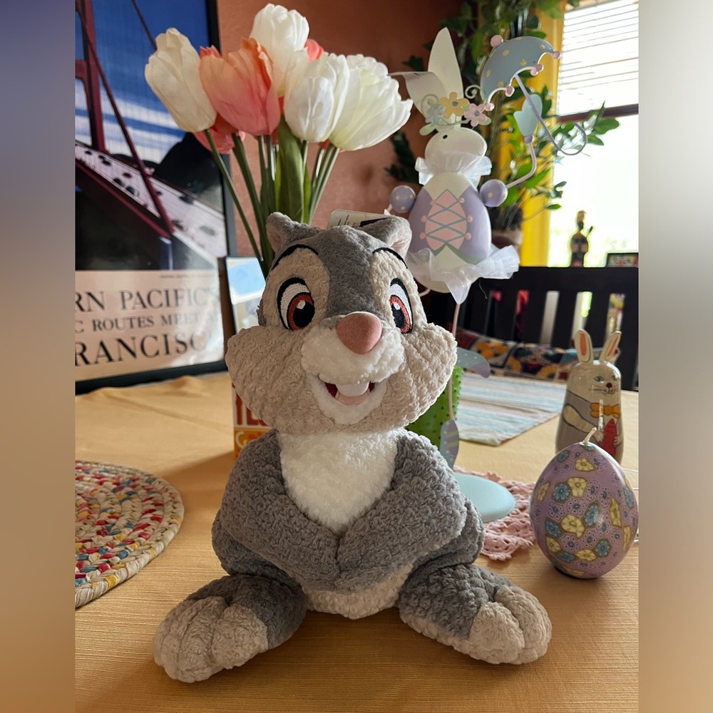 NWT Vintage Disney Thumper Plush Rabbit